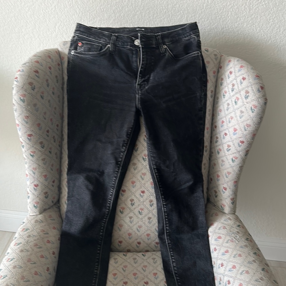 Hudson black skinny jeans